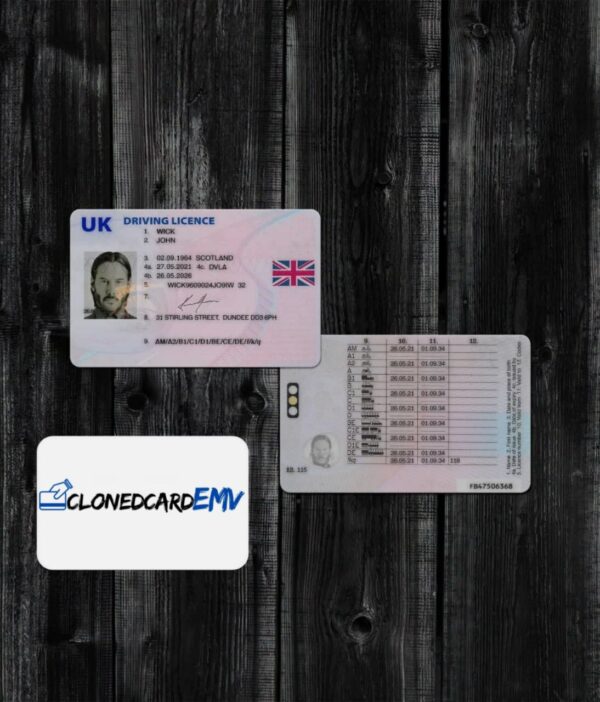 UK Driving License for Sale